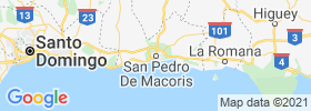 San Pedro De Macoris map